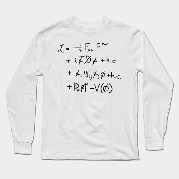 Lagrangian Universe 02 Long Sleeve T-Shirt by Creatum